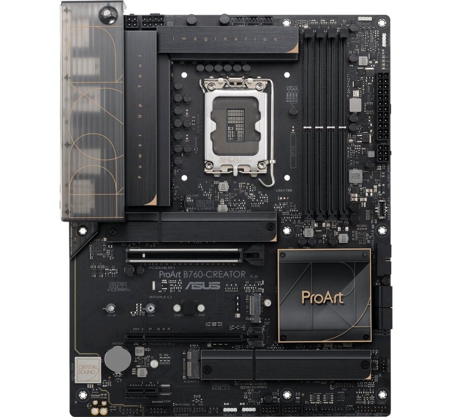 ASUS PROART B760-CREATOR | Socket LGA 1700 | Intel B760 | 4xDDR5 | ATX | Moederbord