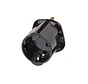 Brennenstuhl Travel Adapter earthed/GB netstekker adapter Type G (VK) Type F Zwart
