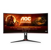 AOC G2 CU34G2X/BK 34" | 3440x1440 VA | 144Hz | Curved Gaming Monitor