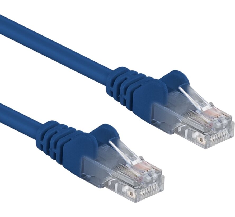 ACT IS8605 - Cat 6 UTP-kabel - RJ45 - 5 m - Aquablauw