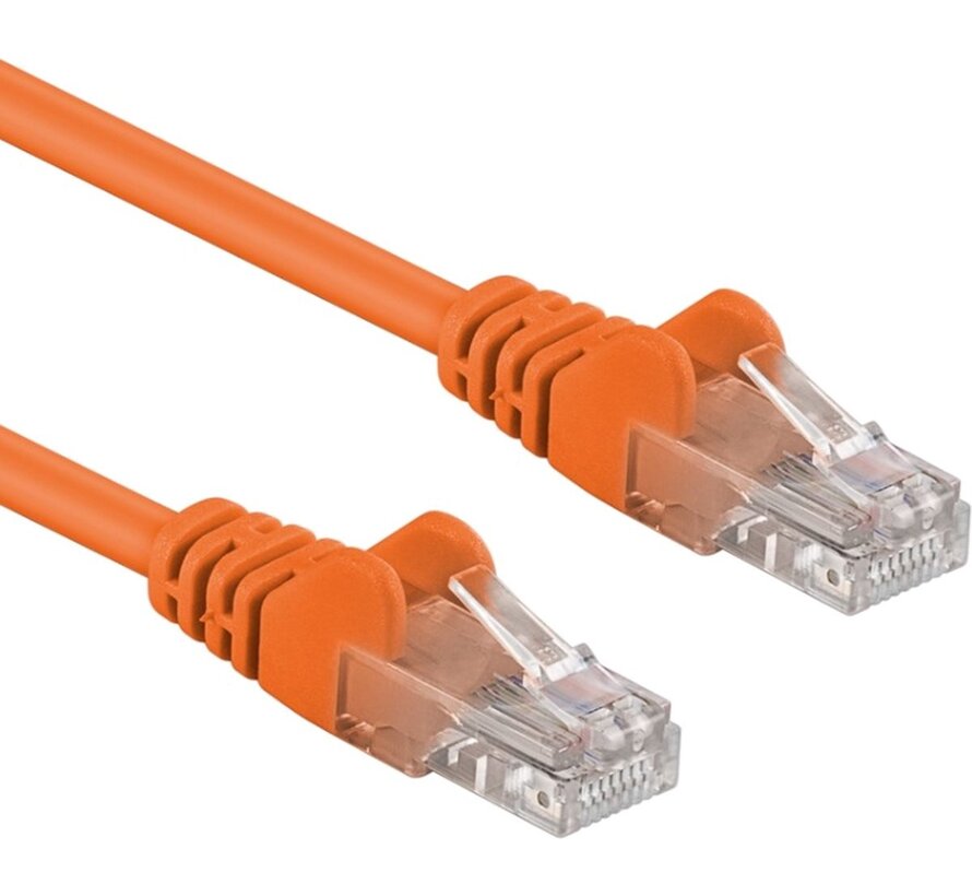 UTP CAT6 Gigabit Netwerkkabel - CU - 5 meter - Oranje