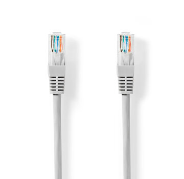 Pcman  Pcman - CAT5e UTP Netwerkkabel - 1 Gbps - 15 meter - Wit