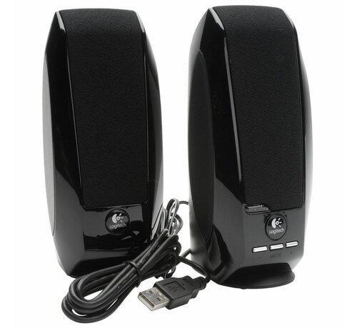 Logitech S150 | 2.0 USB Luidsprekerset | 1,2W RMS | Zwart
