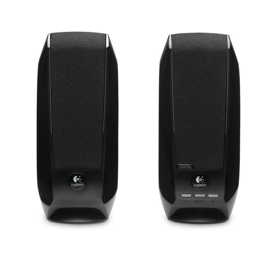 S150 | 2.0 USB Luidsprekerset | 1,2W RMS | Zwart