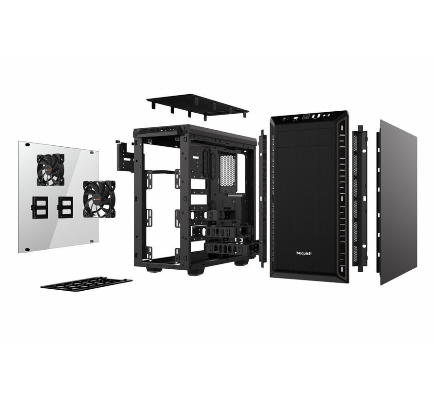 Pure Base 600 Window | Midi Tower Case | Zwart
