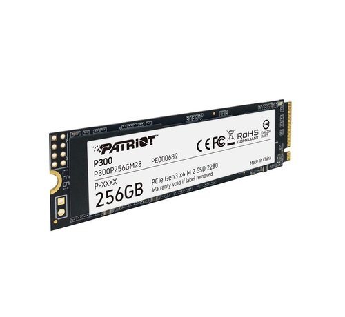 Patriot Memory P300P256GM28 internal solid state drive M.2 256 GB PCI Express NVMe