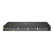Hewlett Packard Aruba 6000 48G | Managed L3 Switch | 48x Gigabit PoE+ | 4x SFP | 370W PoE-budget | 1U Rackmount