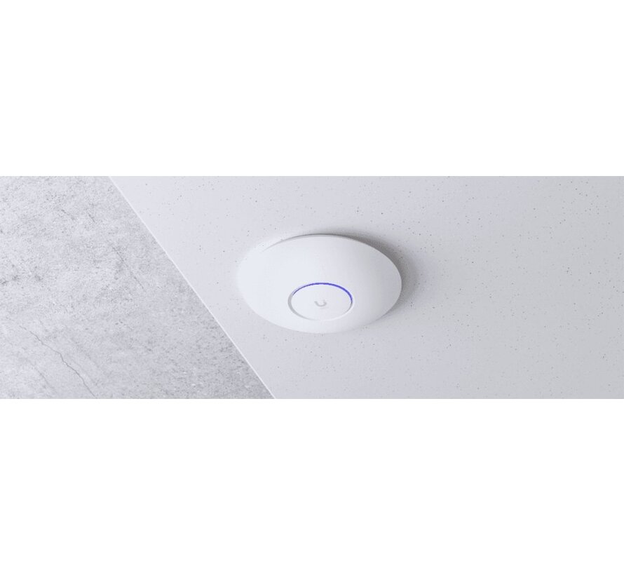 UniFi U6+ | WiFi 6 Access Point | 2402 Mbit/s | PoE+ (injector meegeleverd) | Inclusief Montagebeugel
