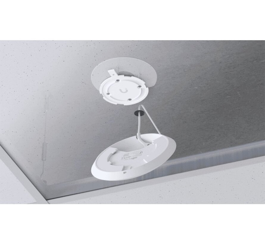 UniFi U6+ | WiFi 6 Access Point | 2402 Mbit/s | PoE+ (injector meegeleverd) | Inclusief Montagebeugel