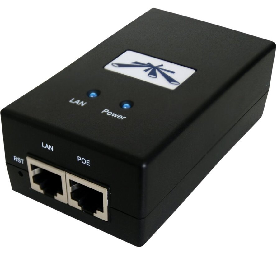 Vbiquiti Networks POE-24-12W | PoE Adapter & Injector | 24V | 12W | Fast Ethernet