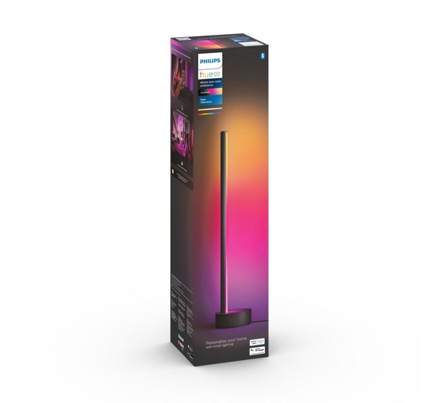 Hue Gradient Signe Tafellamp | White & Color Ambiance | Slank Ontwerp | Compatibel met  Hue Bridge