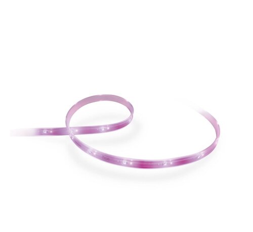 Philips Hue Lightstrip Plus V4 Verlengstuk | 1 Meter | White & Color Ambiance | Flexibel Ontwerp | Compatibel met  Hue Bridge
