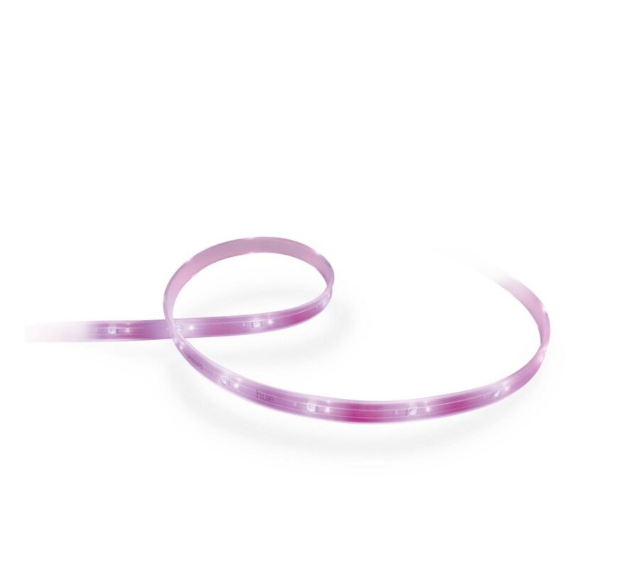 Hue Lightstrip Plus V4 Verlengstuk | 1 Meter | White & Color Ambiance | Flexibel Ontwerp | Compatibel met  Hue Bridge