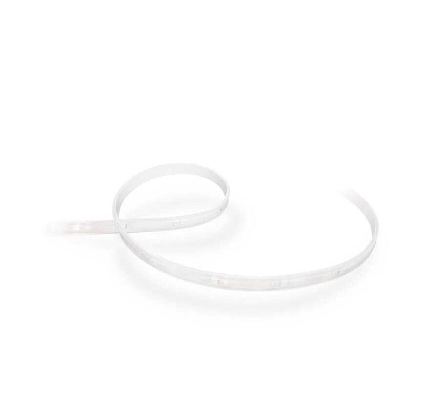 Hue Lightstrip Plus V4 Verlengstuk | 1 Meter | White & Color Ambiance | Flexibel Ontwerp | Compatibel met  Hue Bridge