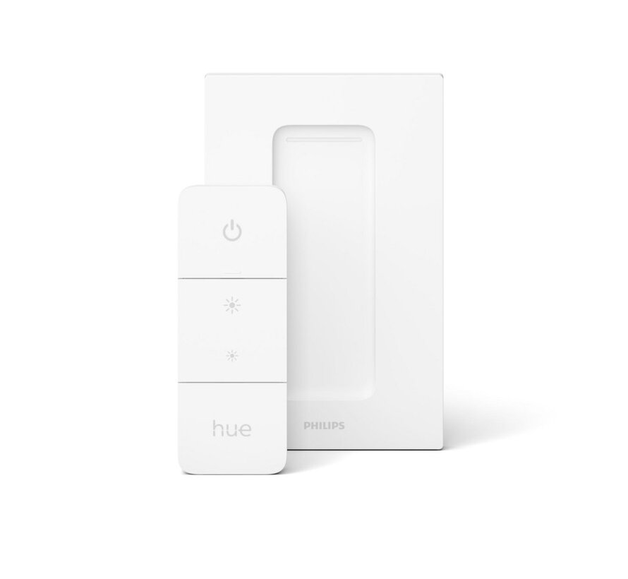 Hue Dimmer Switch | Draadloze Lichtschakelaar | Eenvoudige Installatie | Compatibel met  Hue Bridge
