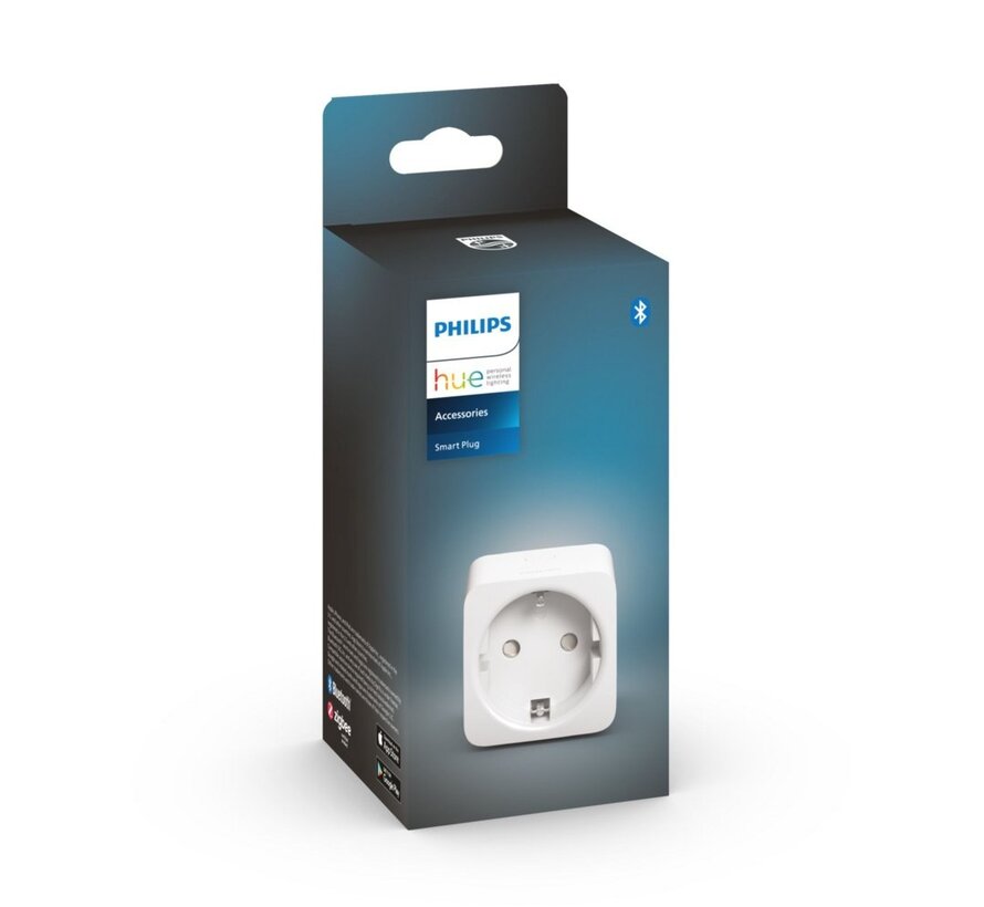 Hue Slimme Stekker | EU | Compact Ontwerp | Compatibel met  Hue Bridge