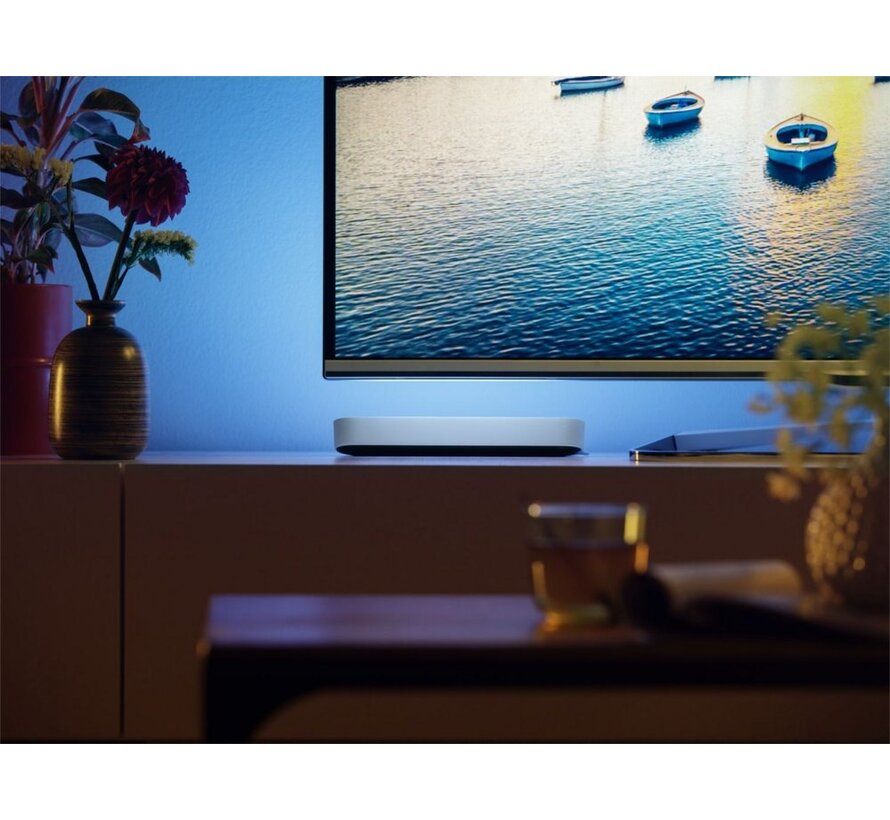 Hue Play Lichtbalk Uitbreiding | Wit | Compact Ontwerp | Compatibel met  Hue Bridge