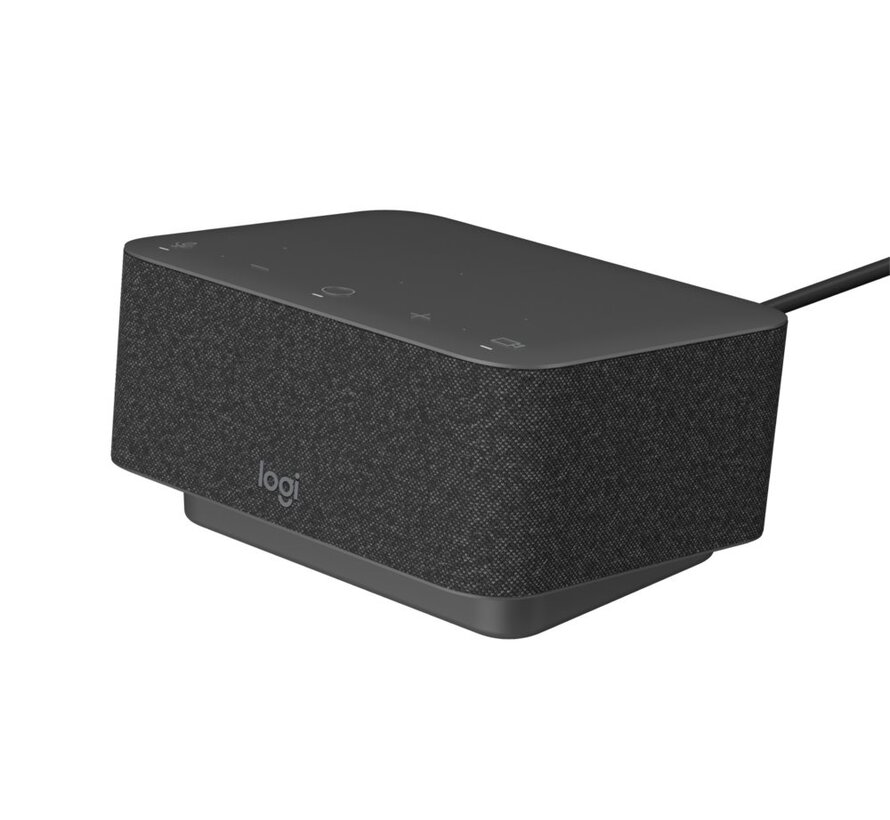 Logi Dock | Alles-in-één videovergadersysteem | Voor 1 persoon | USB & Bluetooth