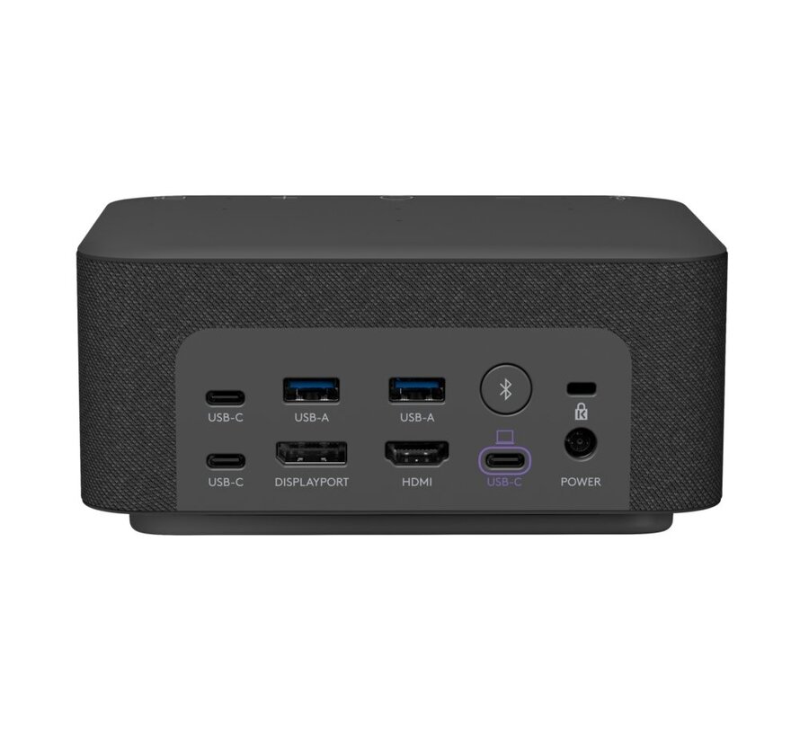 Logi Dock | Alles-in-één videovergadersysteem | Voor 1 persoon | USB & Bluetooth