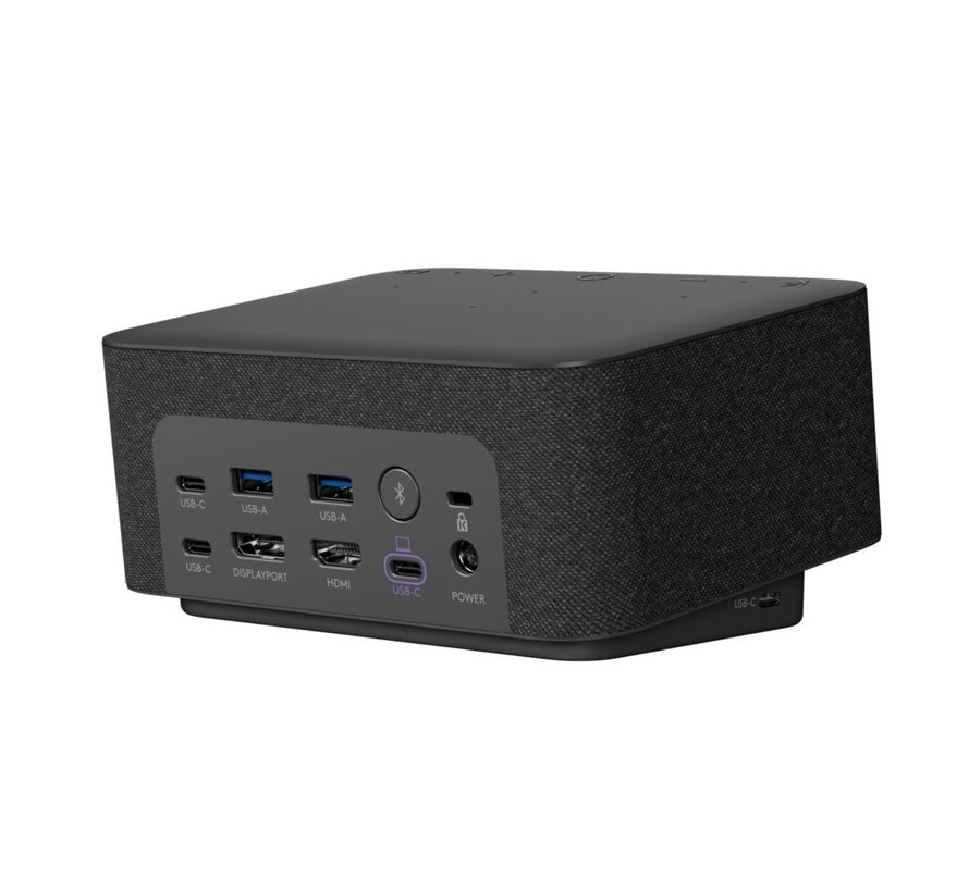 Logi Dock | Alles-in-één videovergadersysteem | Voor 1 persoon | USB & Bluetooth