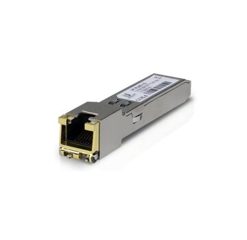 Ubiquiti UF-RJ45-1G | SFP Transceiver Module | 10/100/1000 Mbps | Koper | RJ45 | 100 m
