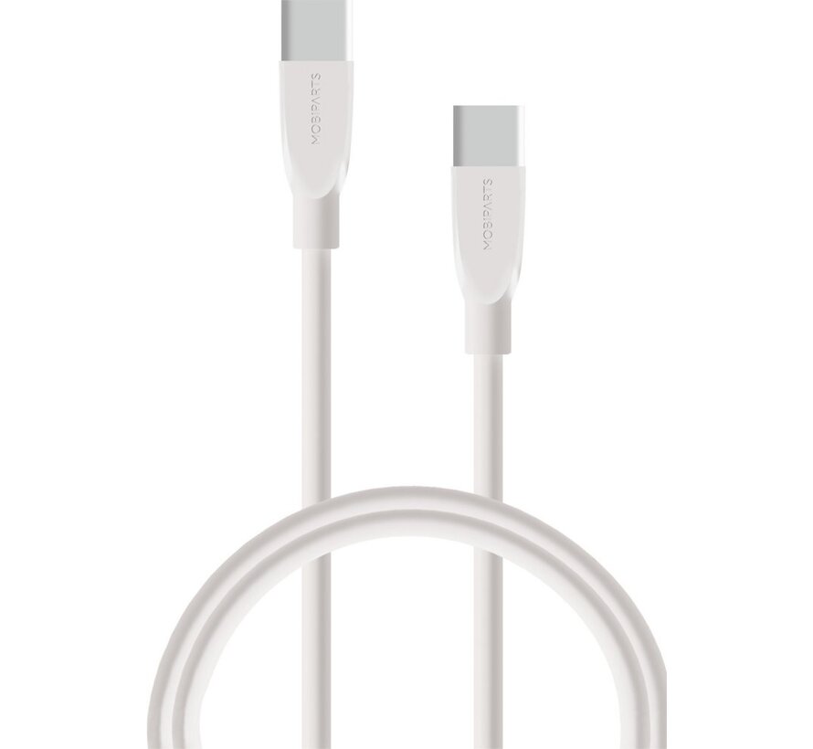 USB-C to USB-C Cable 2A 1m Wit (Bulk)