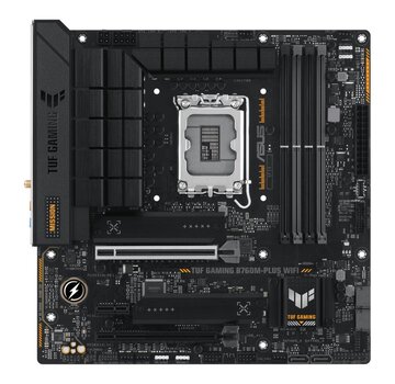 Asus ASUS TUF Gaming B760M-Plus WIFI | Socket LGA 1700 | Intel B760 | 4xDDR5 | Micro-ATX | Moederbord