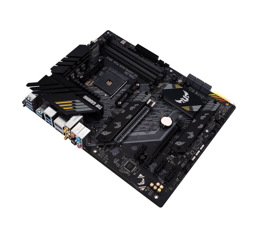 ASUS TUF GAMING B550-PLUS WIFI II | Socket AM4 | AMD B550 | 4xDDR4 | ATX | Moederbord