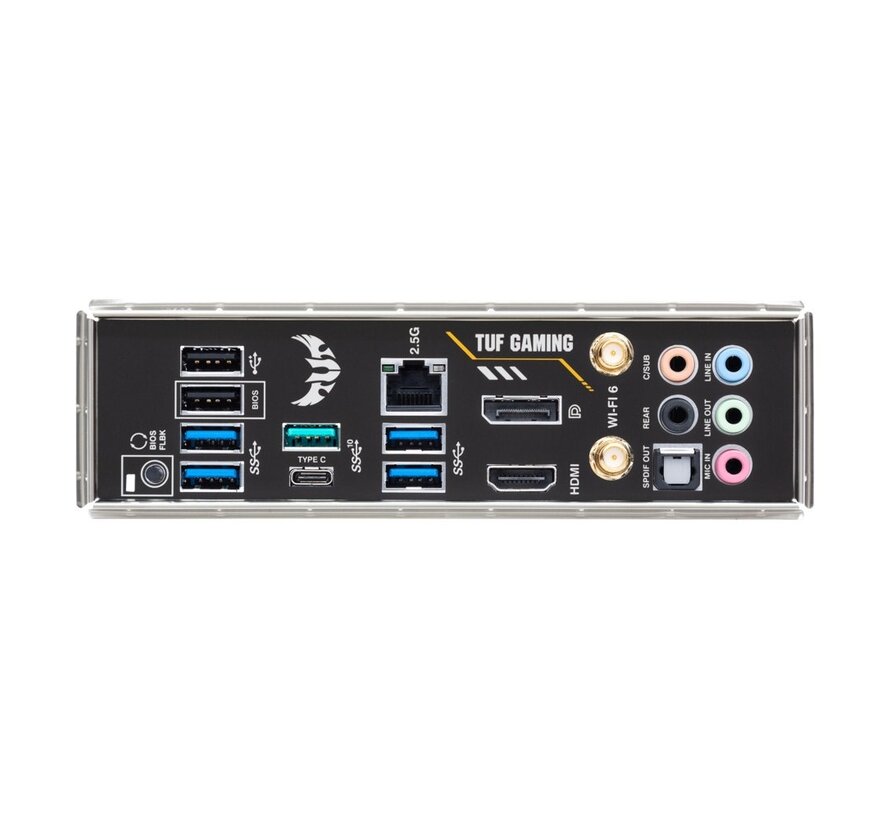 ASUS TUF GAMING B550-PLUS WIFI II | Socket AM4 | AMD B550 | 4xDDR4 | ATX | Moederbord