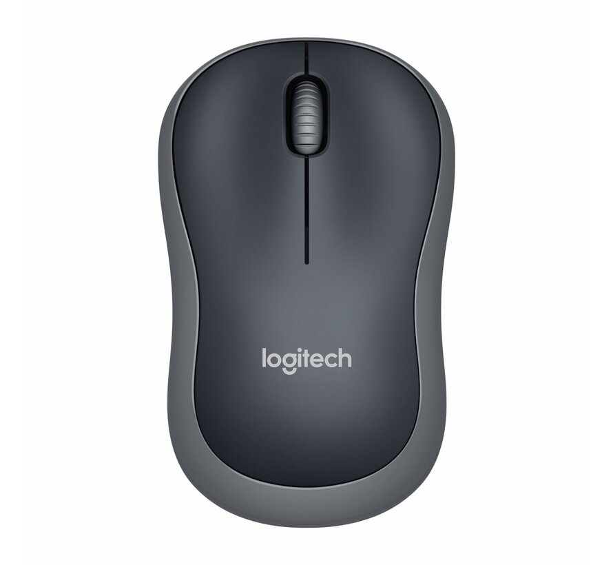 M185 | Draadloze Muis | Links- en Rechtshandig | RF | 4000 DPI | Swift Grey
