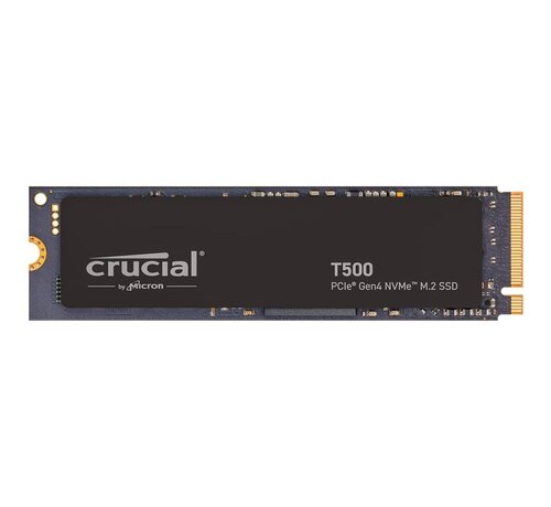 Crucial T500 | 2TB NVMe SSD | M.2 Gen4 | 7.400MB/s Lezen | 7.000MB/s Schrijven | Heatsink
