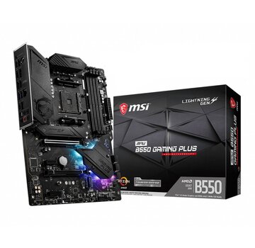 MSI MPG B550 Gaming Plus | Socket AM4 | Intel B550 | 4xDDR4 | ATX | Moederbord