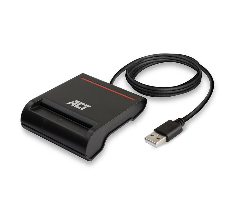 AC6015 smart card reader Binnen USB USB 2.0 Zwart