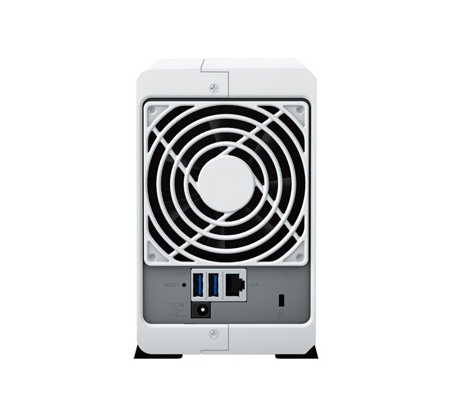DiskStation DS223j NAS | 2 Drive Bays | 1x Gigabit Ethernet | Wit