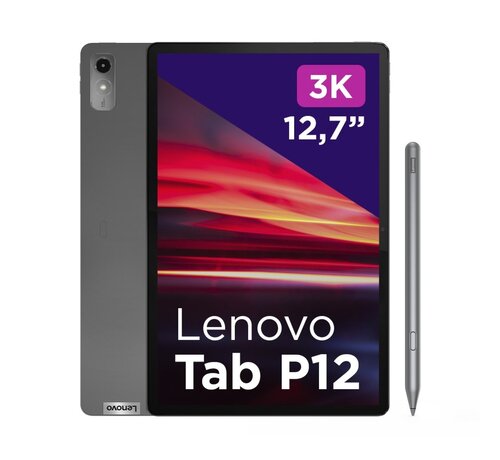 Lenovo Tab P12 | 12.7" Display | 2944x1840 | 8 GB RAM | 128 GB Opslag | Android 13