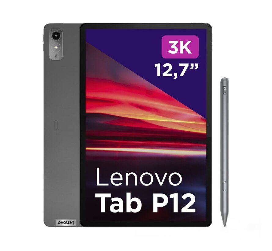 Tab P12 | 12.7" Display | 2944x1840 | 8 GB RAM | 128 GB Opslag | Android 13