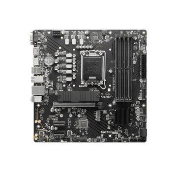 MSI MB  PRO B760M-P | Socket LGA 1700 | Intel B760 | 4xDDR5 | Micro-ATX | Moederbord