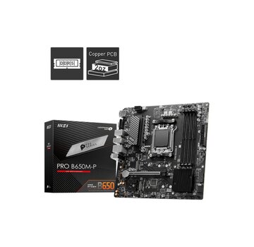 MSI PRO B650M-P moederbord AMD B650 Socket AM5 micro ATX