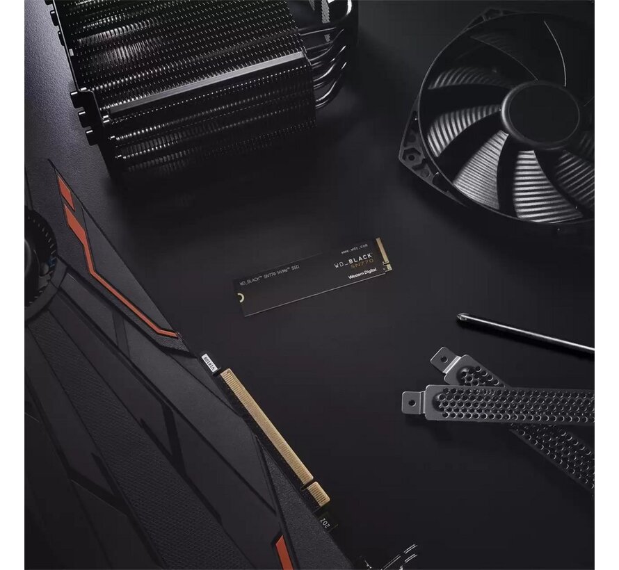 SN770 | 1TB NVMe SSD | M.2 | Gen4 | 5.150MB/s Lezen | 4.850MB/s Schrijven
