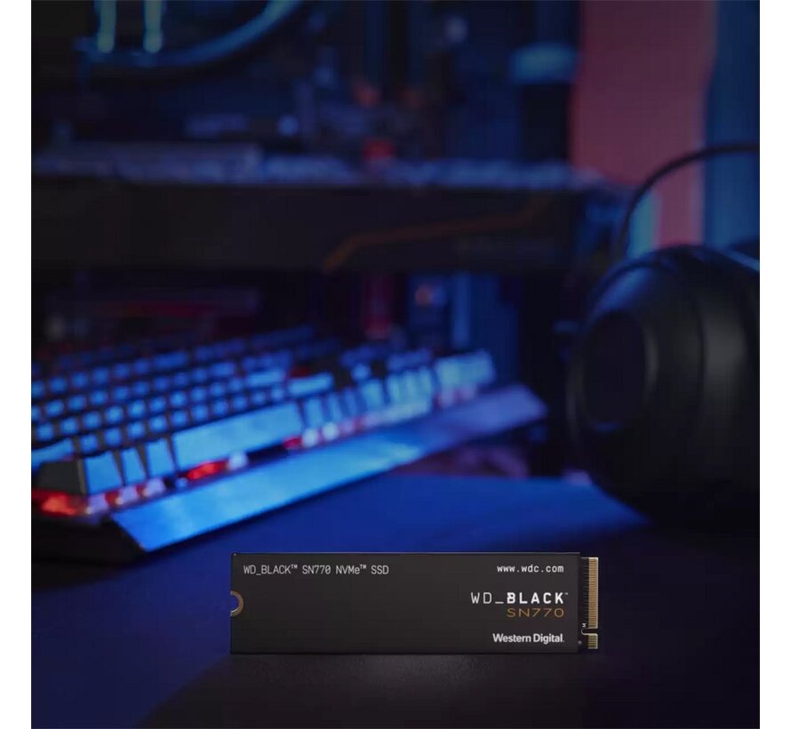 SN770 | 1TB NVMe SSD | M.2 | Gen4 | 5.150MB/s Lezen | 4.850MB/s Schrijven