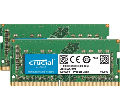 Crucial MEM  64 GB 2 x 32 GB DDR4 2666MHz
