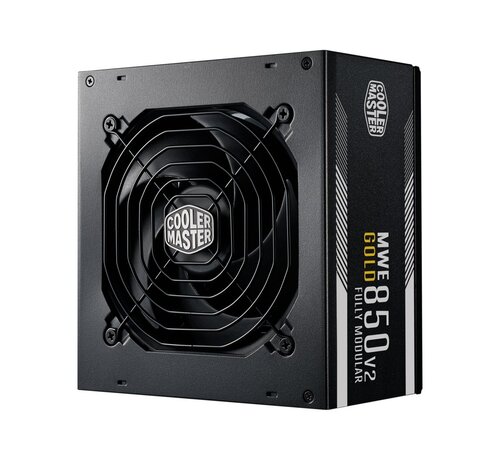 CoolerMaster Cooler Master MWE Gold 850 | 850 Watt Gold ATX PSU | Modulair | Power Supply | Voeding