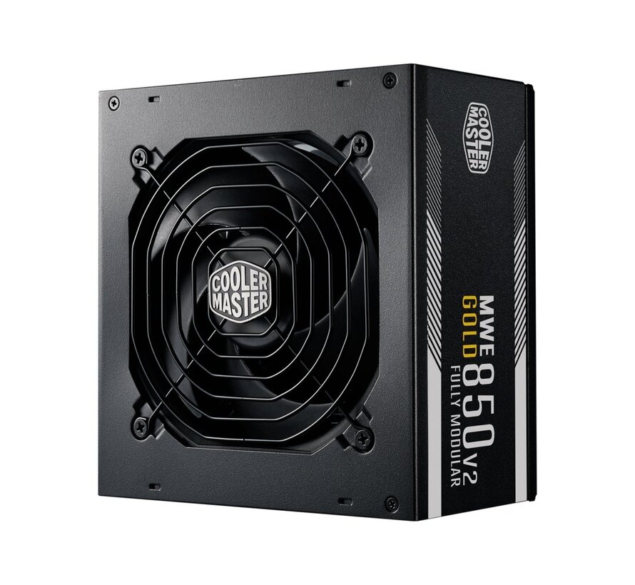Cooler Master MWE Gold 850 | 850 Watt Gold ATX PSU | Modulair | Power Supply | Voeding