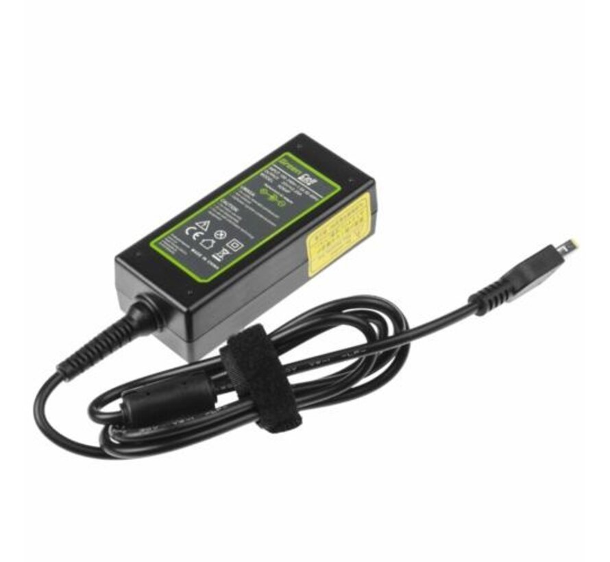Green Cell PRO AC AD64P | Laptopadapter | 20V 2.25A 45W | Voor Lenovo G40-30/G50-serie | Zwart