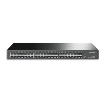 TP-Link TL-SG1048 | 48-poorts Gigabit Unmanaged Switch | 96 Gbps switchingcapaciteit | Rackmount 1U | Zwart