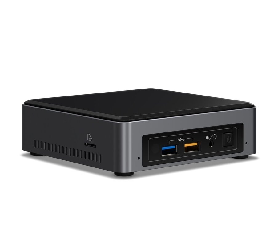 NUC NUC7I3BNK UCFF Zwart, Grijs BGA 1356 i3-7100U 2,4 GHz RENEWED (refurbished)