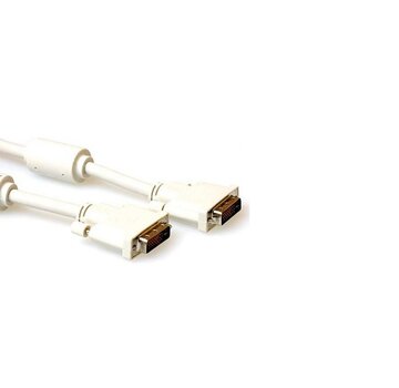 ACT AK3630 | High Quality DVI-D Dual Link Kabel | Male naar Male | 1,8 Meter