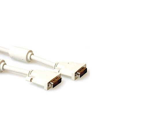 ACT AK3630 | High Quality DVI-D Dual Link Kabel | Male naar Male | 1,8 Meter