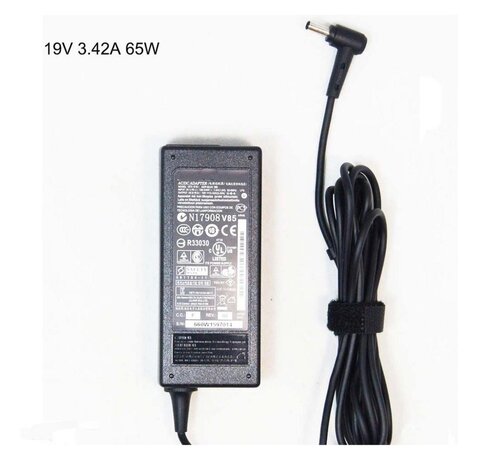 OEM 65W Oplader | Adapter voor ASUS B400A | 10.5 mm connector met center pin | Zwart
