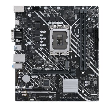 Asus ASUS PRIME H610M-D D4 | Socket LGA 1700 | Intel H610 | 2xDDR4 | Micro-ATX | Moederbord
